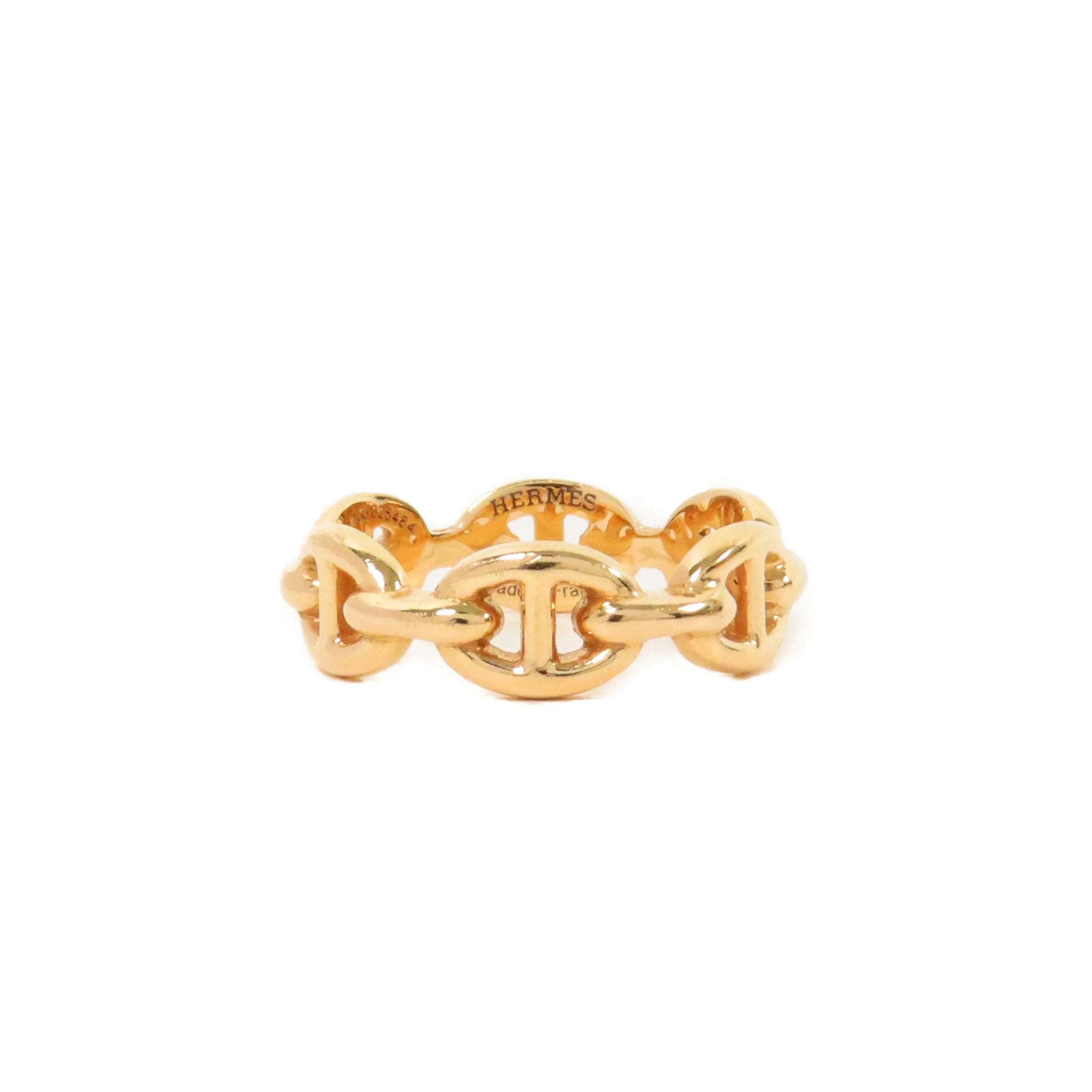 H**mes chaine d ancre ring